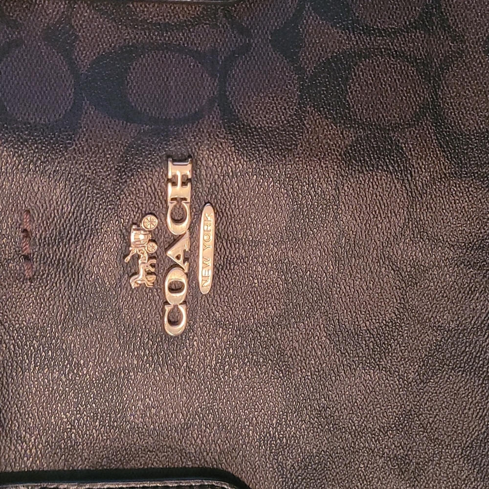 Coach Signature Tote - Picture 3 of 5